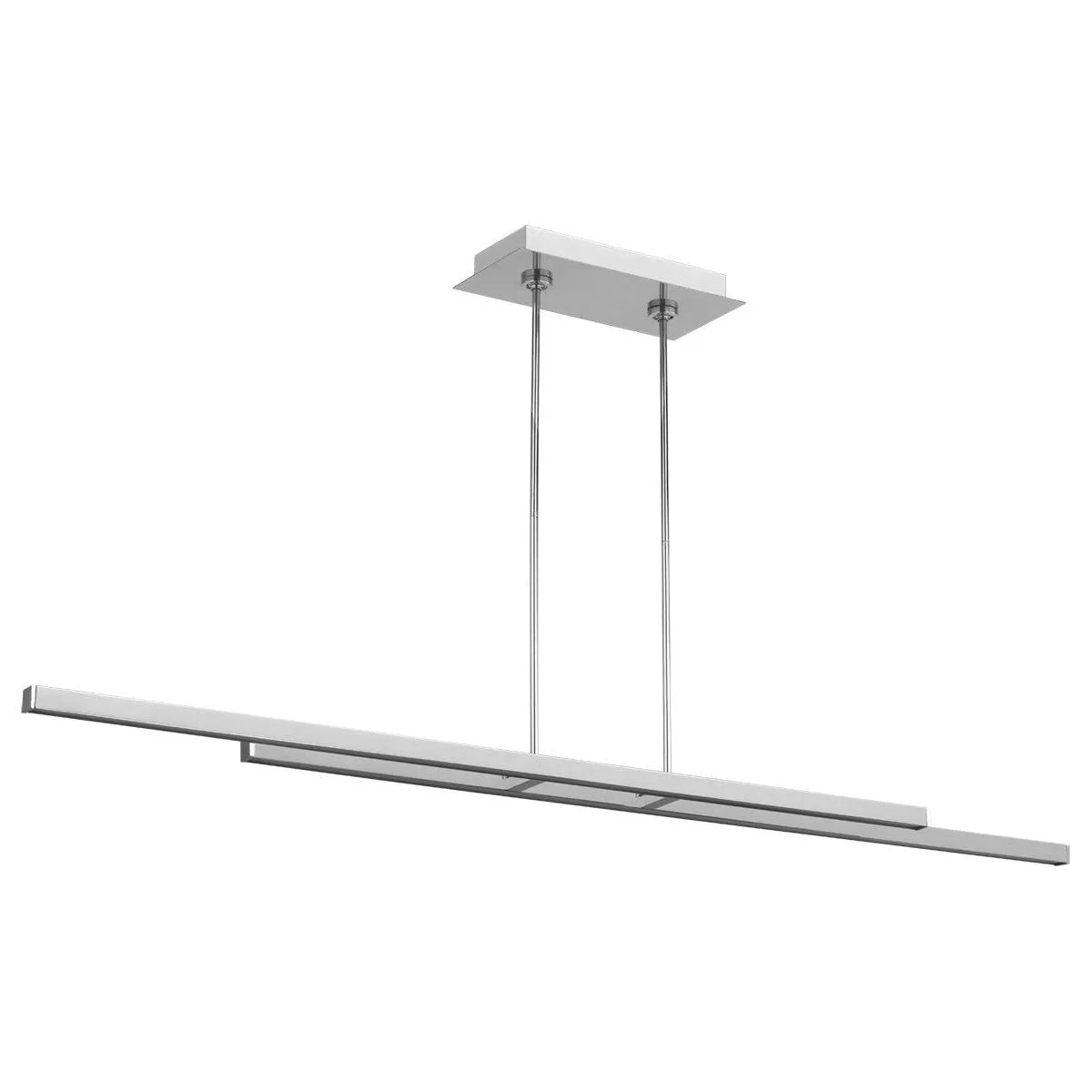 Visual Comfort Modern Collection - Stagger 2 LED Linear Suspension - 700LSSTG260PSS-LED927 | Montreal Lighting & Hardware