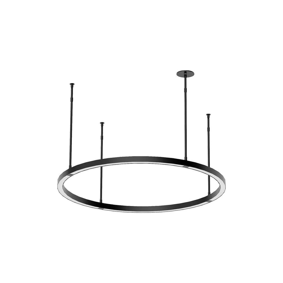 Visual Comfort Modern Collection - Stagger LED Chandelier - MDCH53827B | Montreal Lighting & Hardware