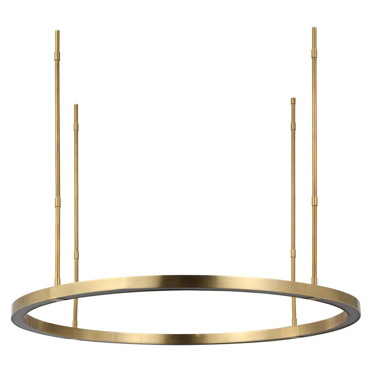 Visual Comfort Modern Collection - Stagger LED Chandelier - MDCH53827HAB | Montreal Lighting & Hardware