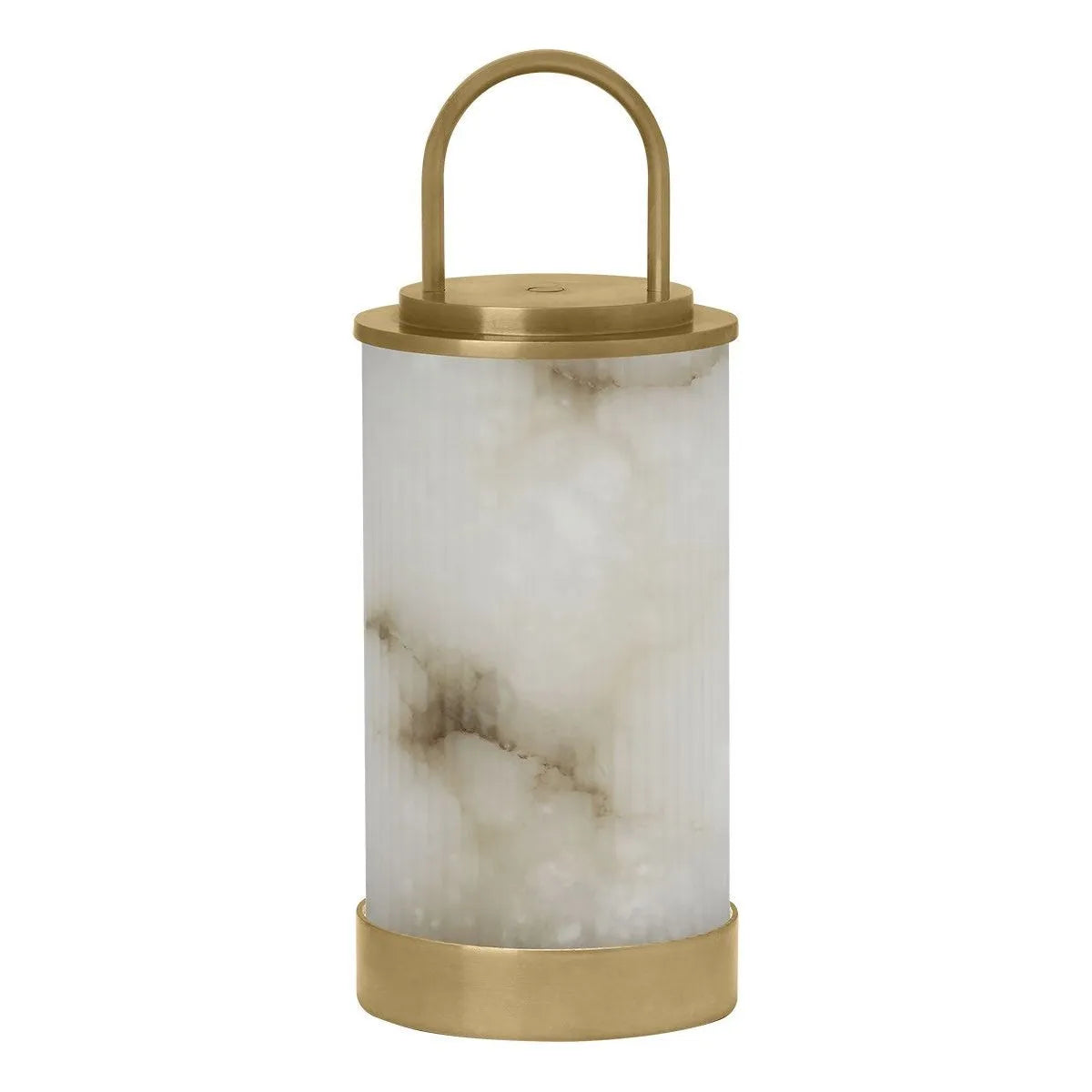 Visual Comfort Modern Collection - Tawa Alabaster LED Table Lamp - SLTB52927ALBHAB | Montreal Lighting & Hardware