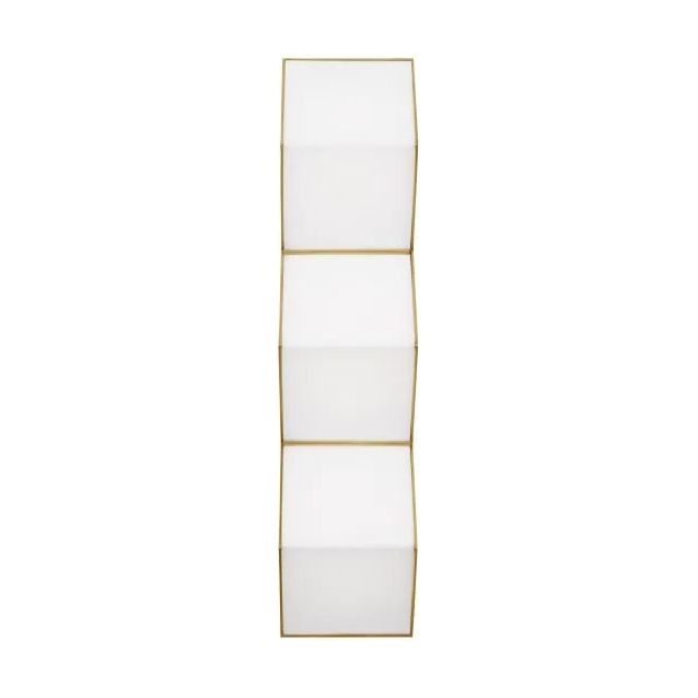 Visual Comfort Modern Collection - Zig Zag LED Wall Sconce - CDWS11127WNB | Montreal Lighting & Hardware