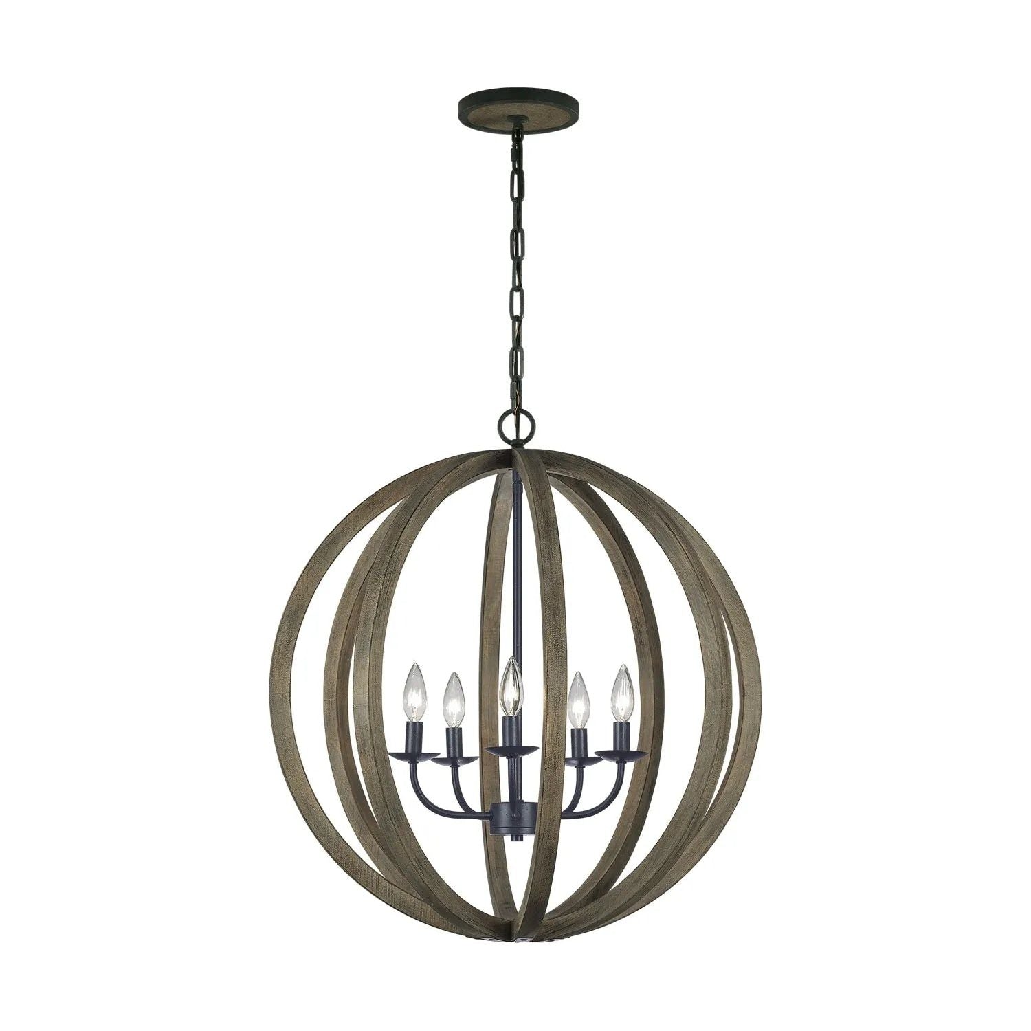 Visual Comfort Studio Collection - Allier Pendant - F2936/5WOW/AF | Montreal Lighting & Hardware