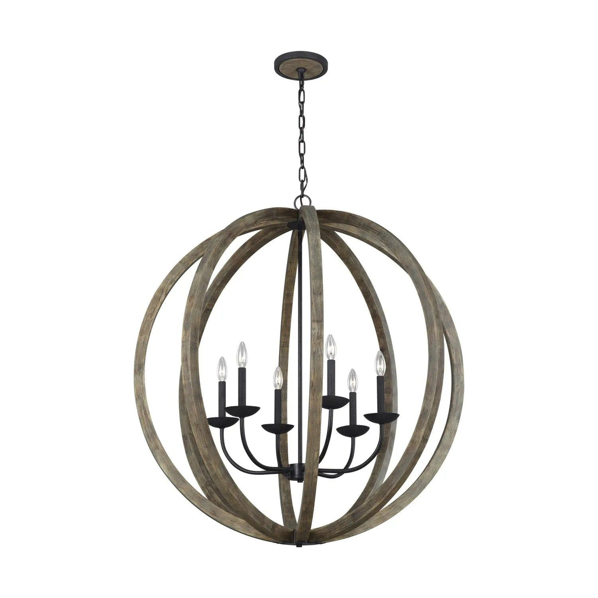 Visual Comfort Studio Collection - Allier Pendant - F3186/6WOW/AF | Montreal Lighting & Hardware