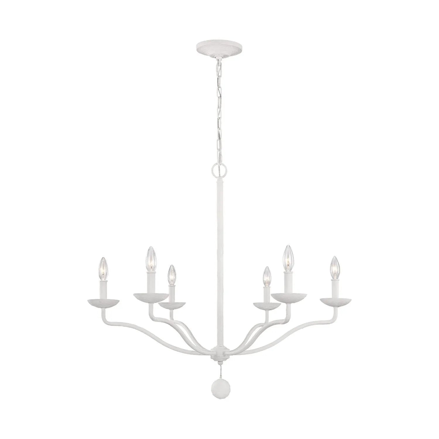 Visual Comfort Studio Collection - Annie Chandelier - F3130/6PSW | Montreal Lighting & Hardware