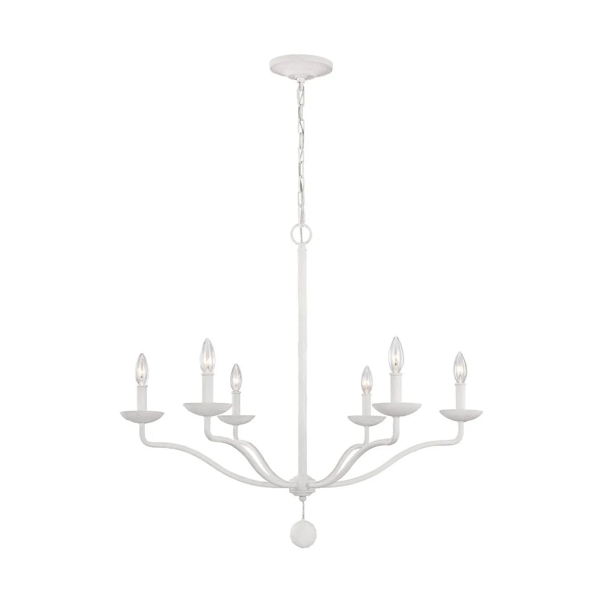 Visual Comfort Studio Collection - Annie Chandelier - F3130/6PSW | Montreal Lighting & Hardware