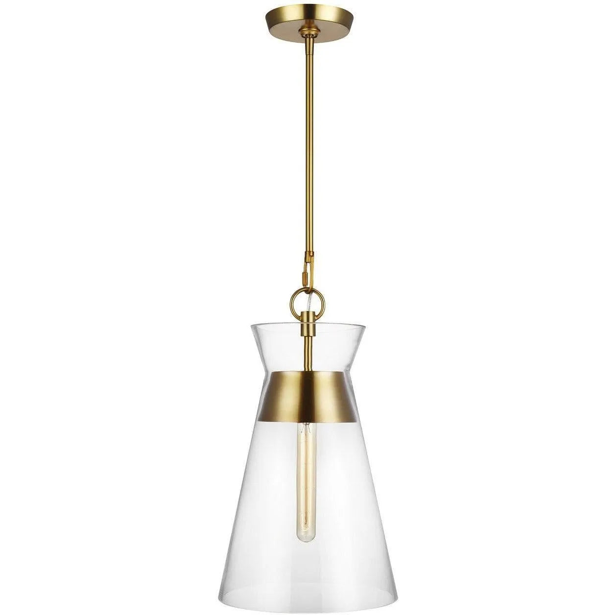 Visual Comfort Studio Collection - Atlantic Wide Pendant - CP1021BBS | Montreal Lighting & Hardware