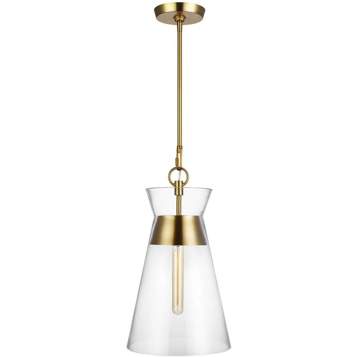 Visual Comfort Studio Collection - Atlantic Wide Pendant - CP1021BBS | Montreal Lighting & Hardware