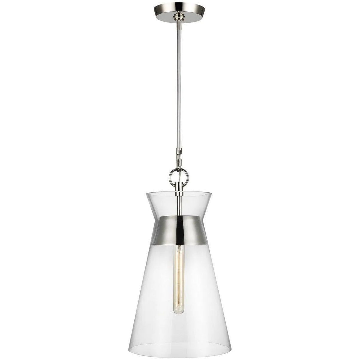 Visual Comfort Studio Collection - Atlantic Wide Pendant - CP1021PN | Montreal Lighting & Hardware