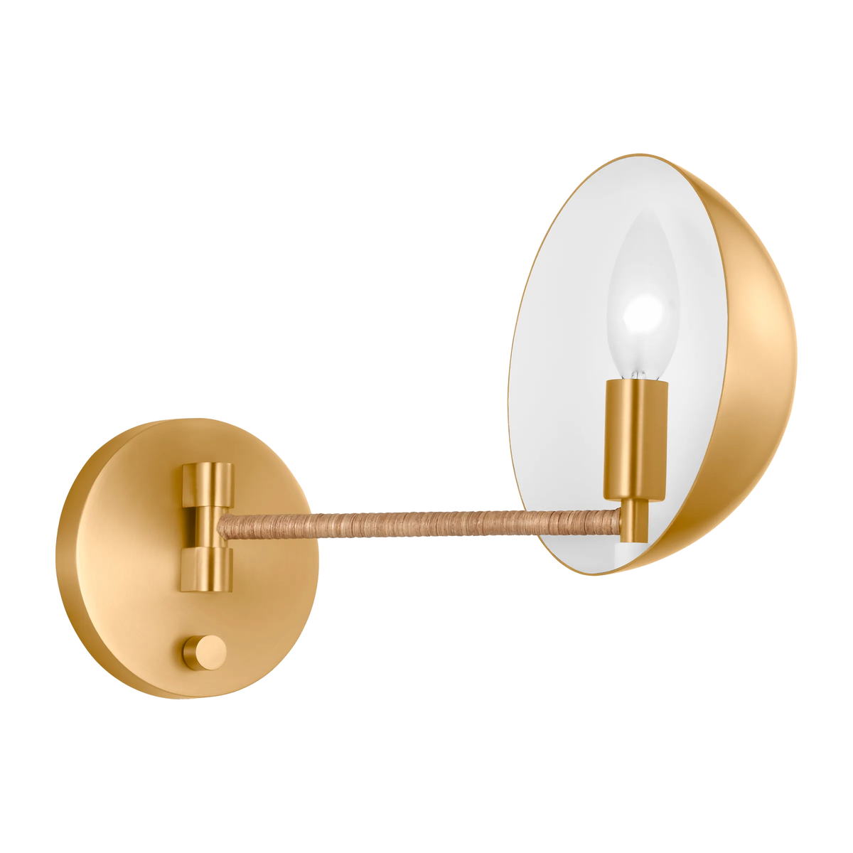 Visual Comfort Studio Collection - Balleroy Wall Sconce - LXW1071BBS | Montreal Lighting & Hardware