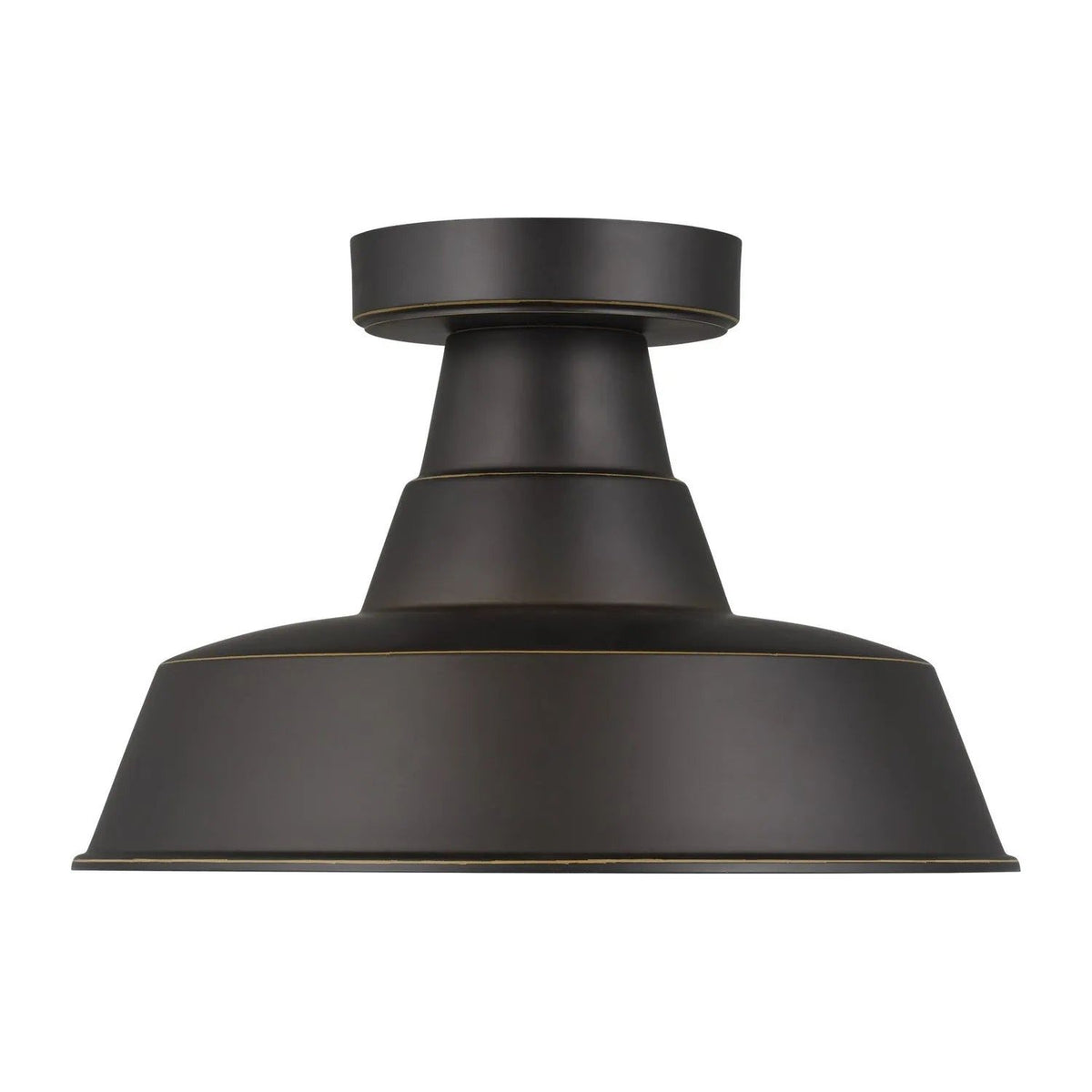 Visual Comfort Studio Collection - Barn Light Outdoor Flush Mount - 7837401-71 | Montreal Lighting & Hardware