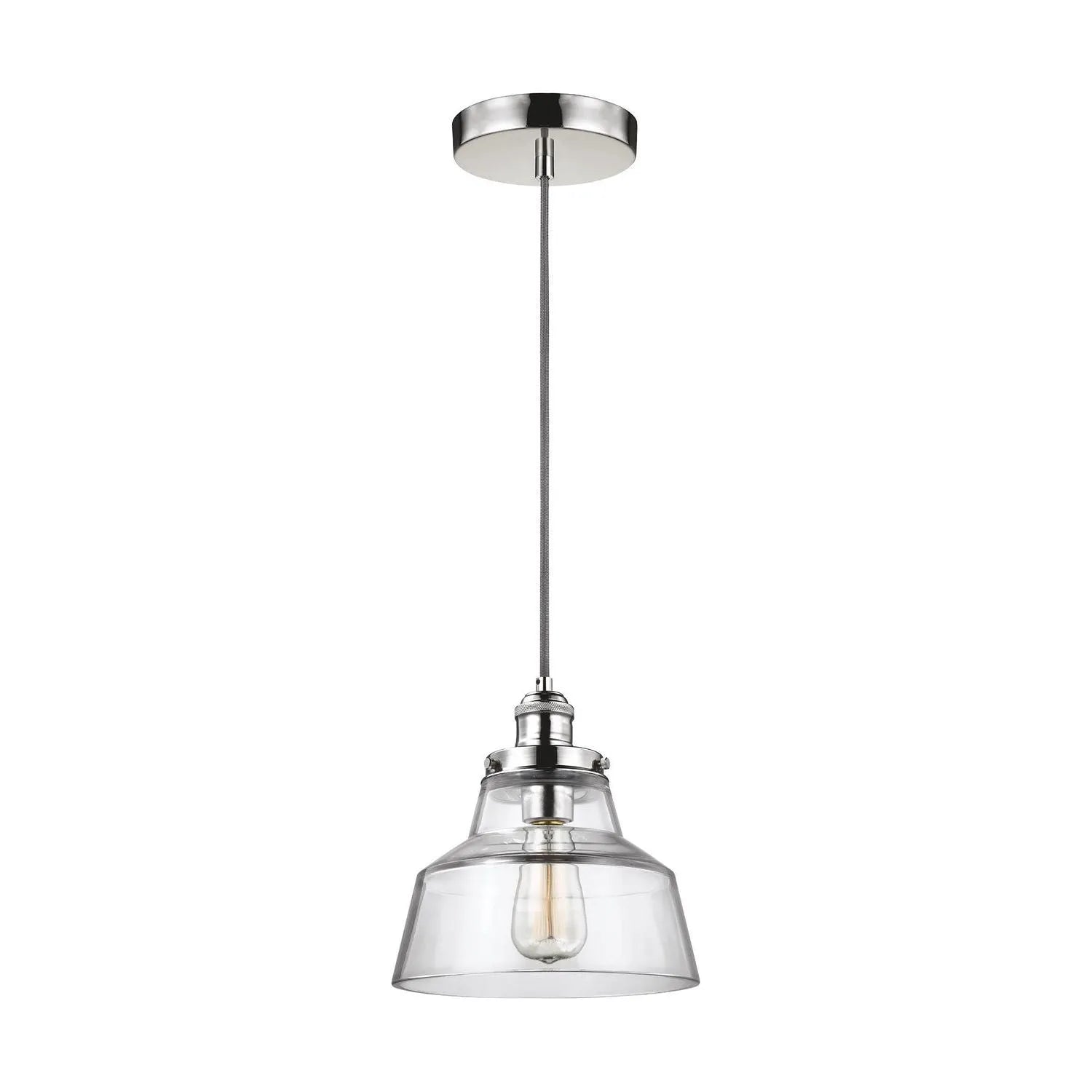 Visual Comfort Studio Collection - Baskin Pendant P1348 - P1348PN | Montreal Lighting & Hardware