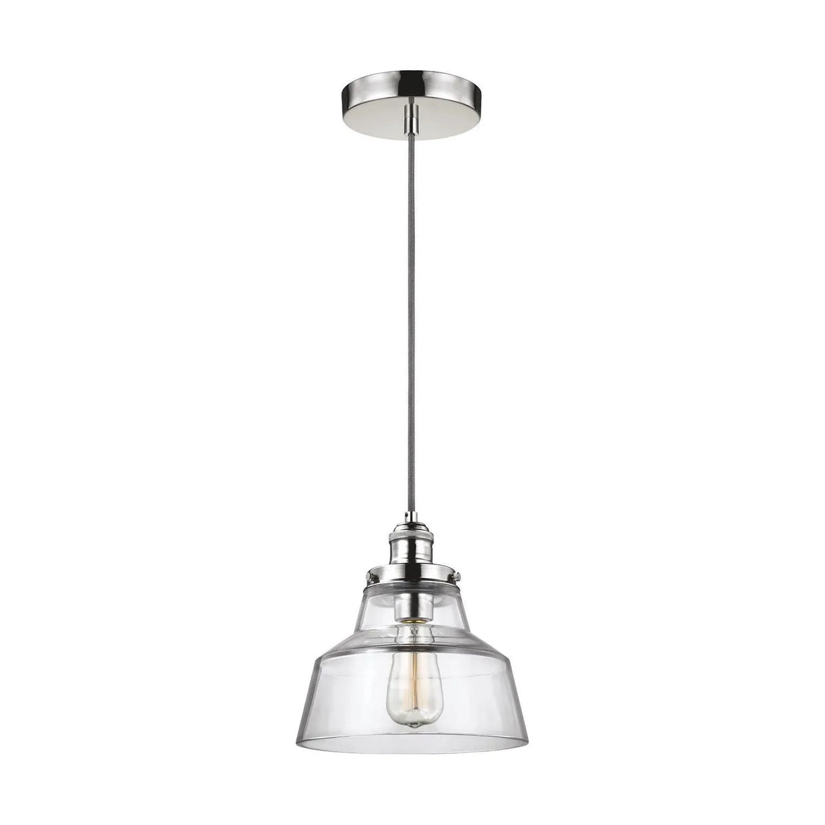 Visual Comfort Studio Collection - Baskin Pendant P1348 - P1348PN | Montreal Lighting & Hardware