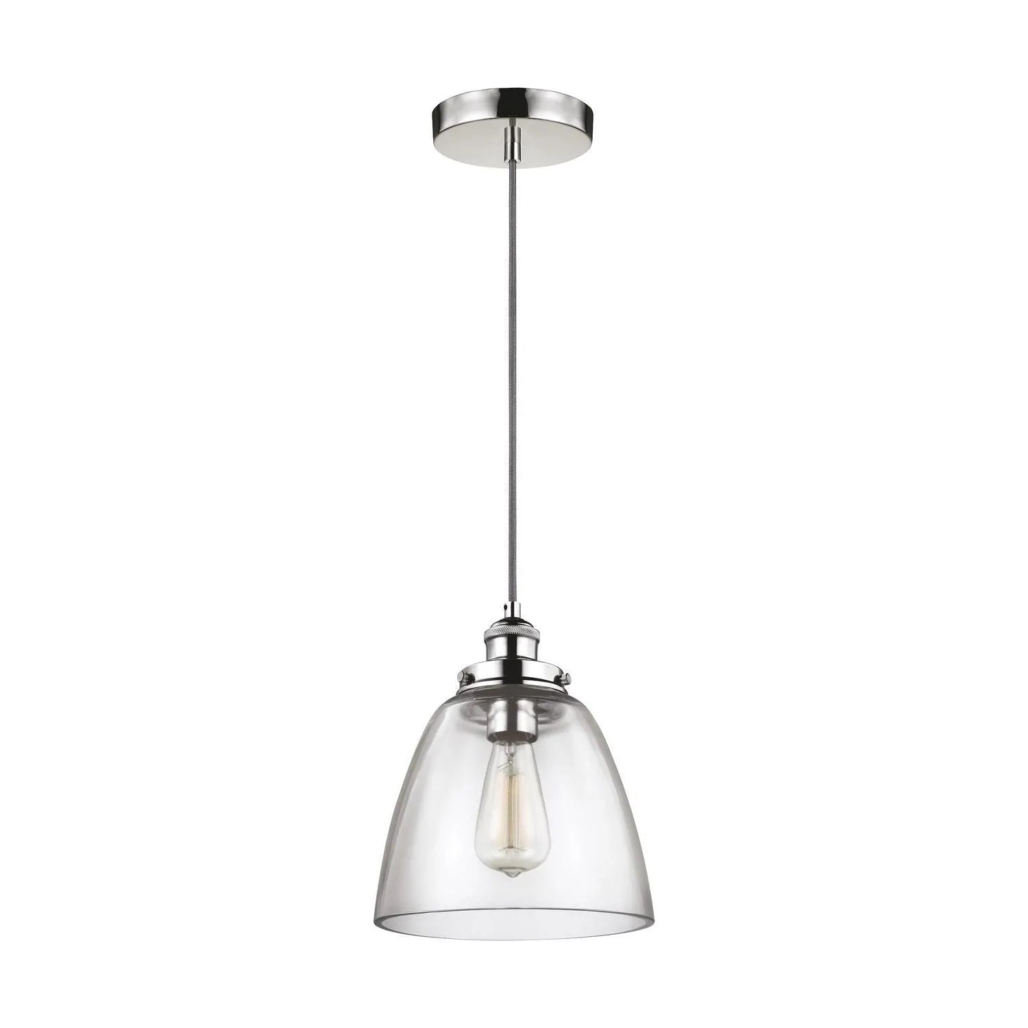 Visual Comfort Studio Collection - Baskin Pendant P1349 - P1349PN | Montreal Lighting & Hardware