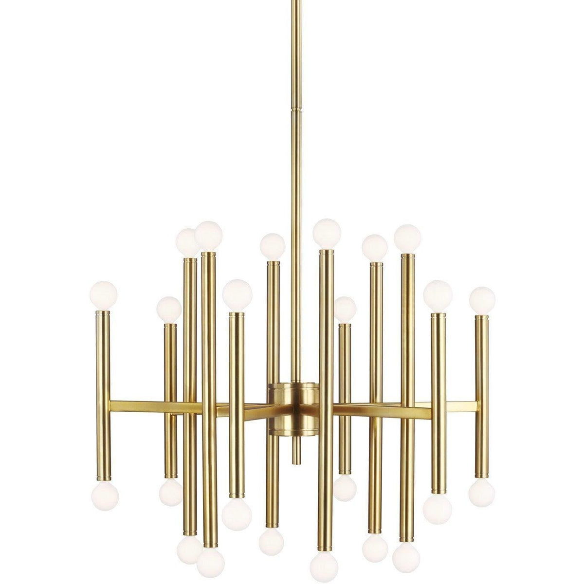 Visual Comfort Studio Beckham Classic Four Light Chandelier in Burnished  Brass finish ( SKU# TC1034BBS ) for Sale – Black Whale Home