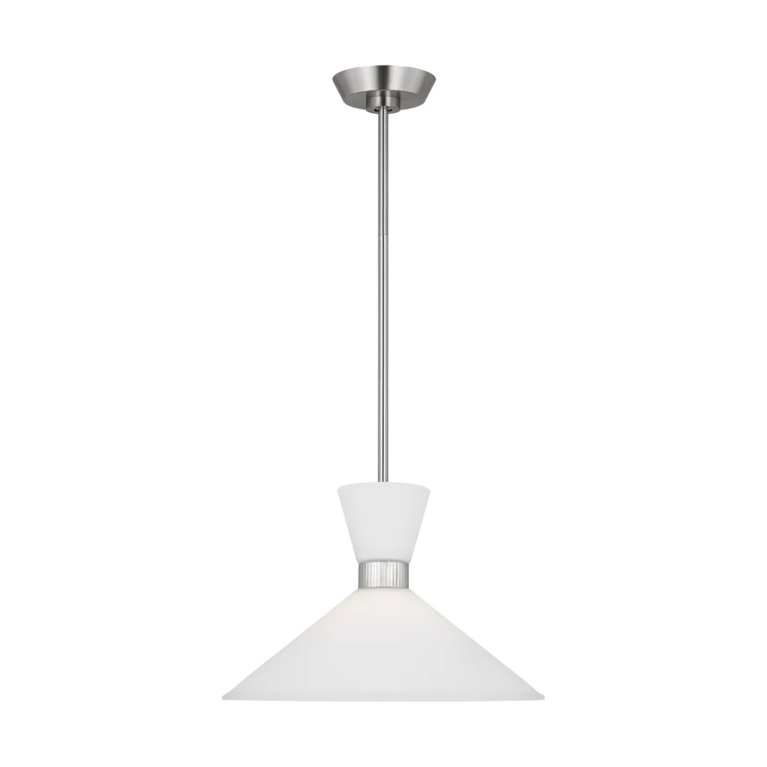 Visual Comfort Studio Collection - Belcarra Pendant - DJP1091BS | Montreal Lighting & Hardware