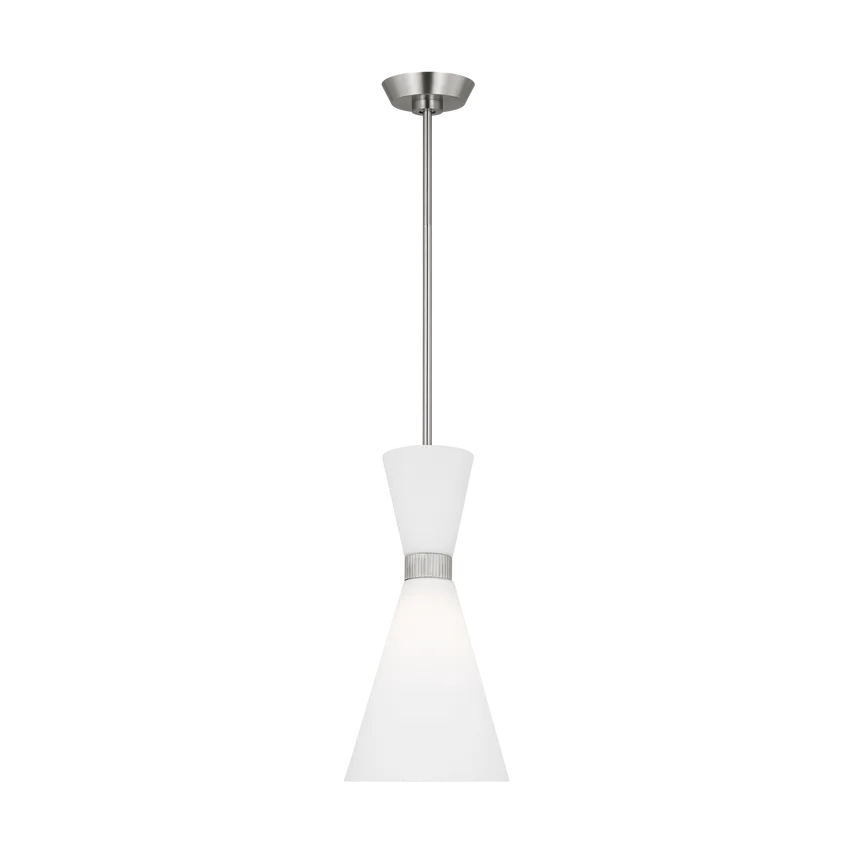 Visual Comfort Studio Collection - Belcarra Pendant - DJP1101BS | Montreal Lighting & Hardware