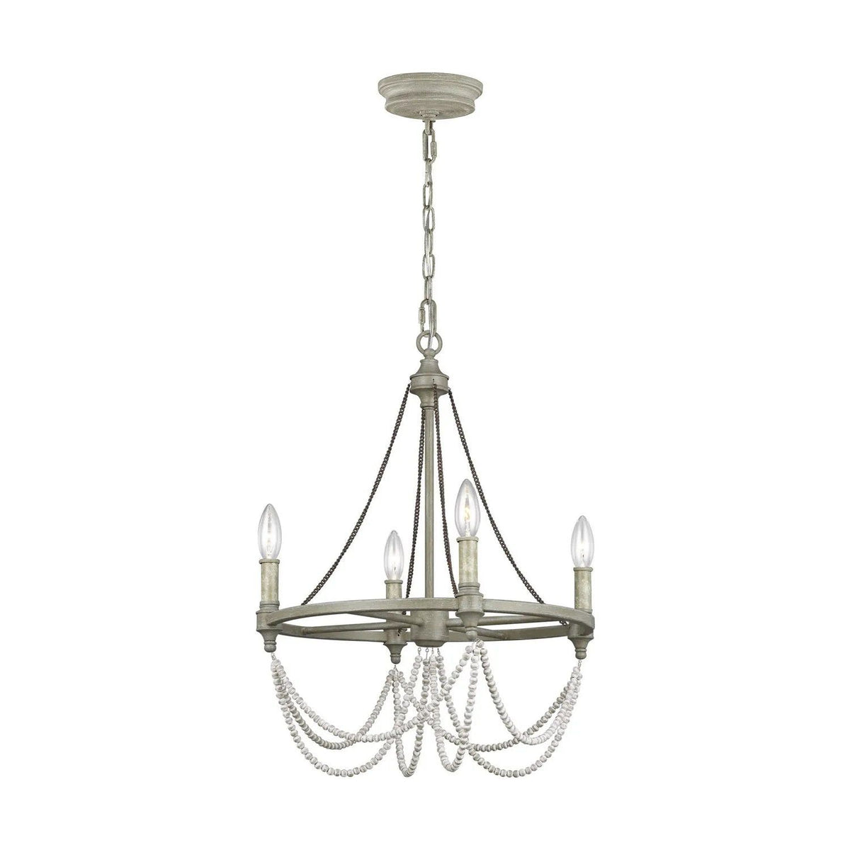 Visual Comfort Studio Collection - Beverly Chandelier - F3331/4FWO/DWW | Montreal Lighting & Hardware