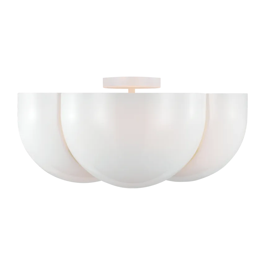 Visual Comfort Studio Collection - Cheverny Semi-Flush Mount - LXF1004BBS | Montreal Lighting & Hardware