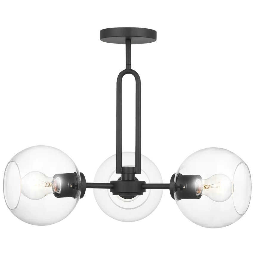 Visual Comfort Studio Collection - Codyn Semi-Flush Convertible Pendant - 7755703EN7-112 | Montreal Lighting & Hardware