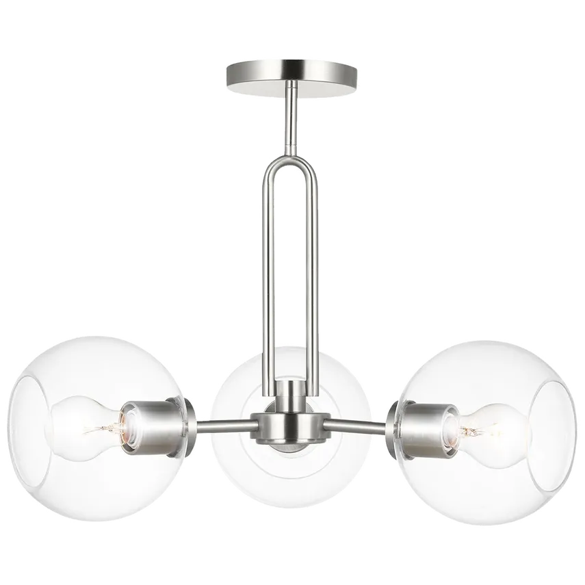 Visual Comfort Studio Collection - Codyn Semi-Flush Convertible Pendant - 7755703EN7-962 | Montreal Lighting & Hardware