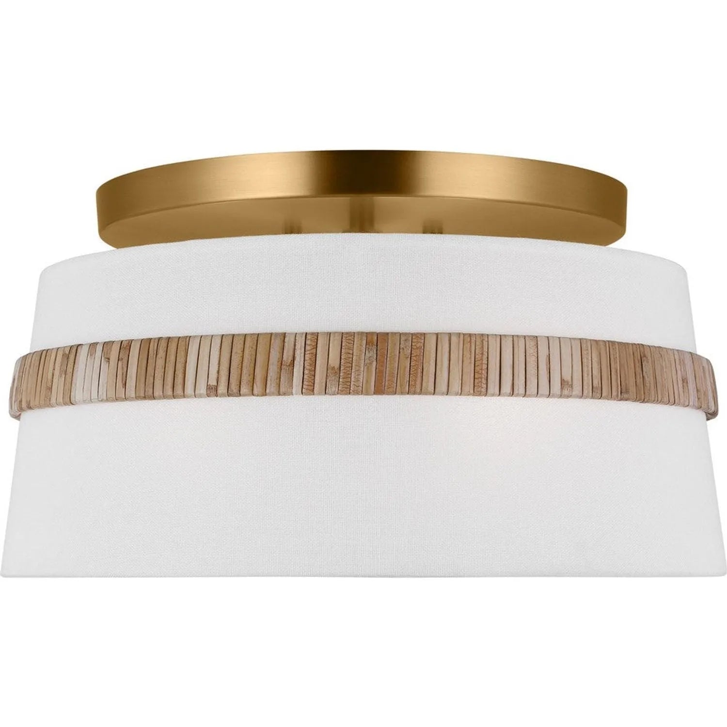 Visual Comfort Studio Collection - Cordtlandt Semi-Flush Mount - AF1143RTN | Montreal Lighting & Hardware