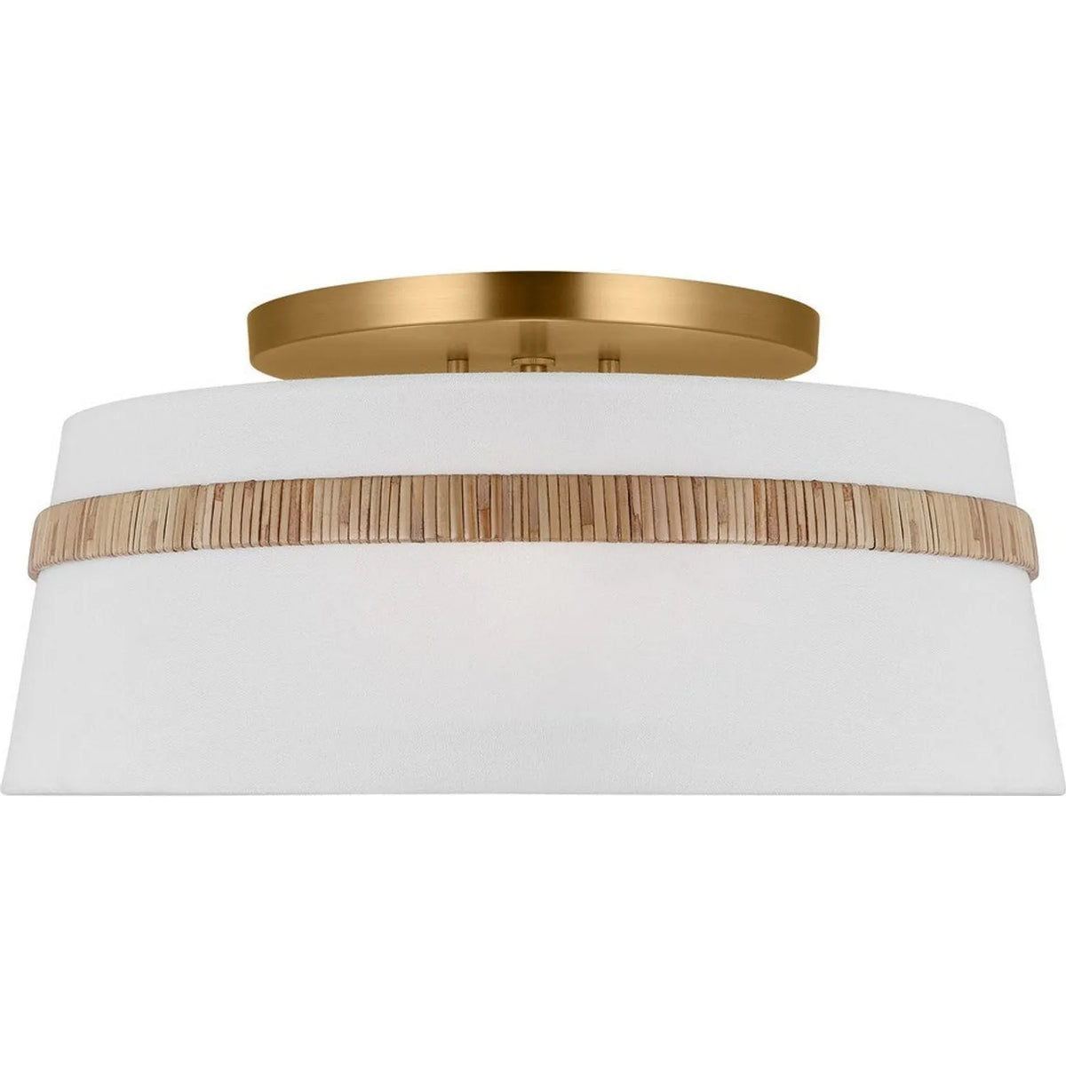 Visual Comfort Studio Collection - Cordtlandt Semi-Flush Mount - AF1153RTN | Montreal Lighting & Hardware