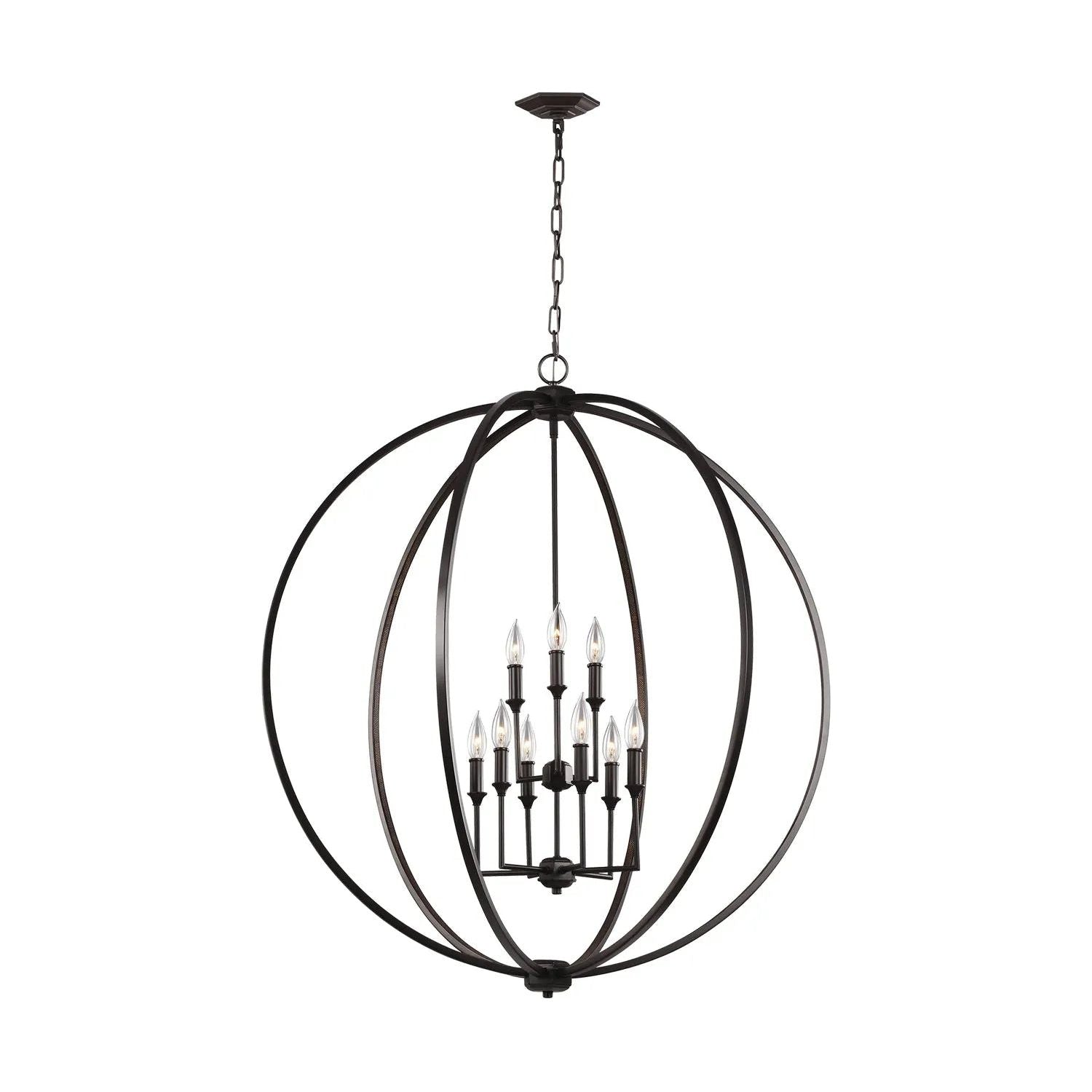 Visual Comfort Studio Collection - Corinne Chandelier - F3058/9ORB | Montreal Lighting & Hardware