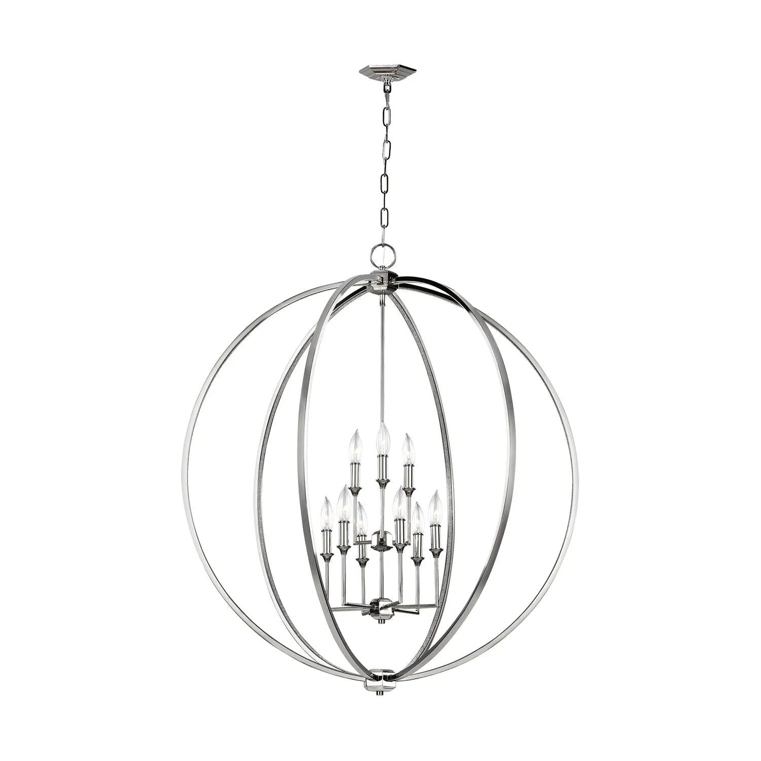 Visual Comfort Studio Collection - Corinne Chandelier - F3058/9PN | Montreal Lighting & Hardware