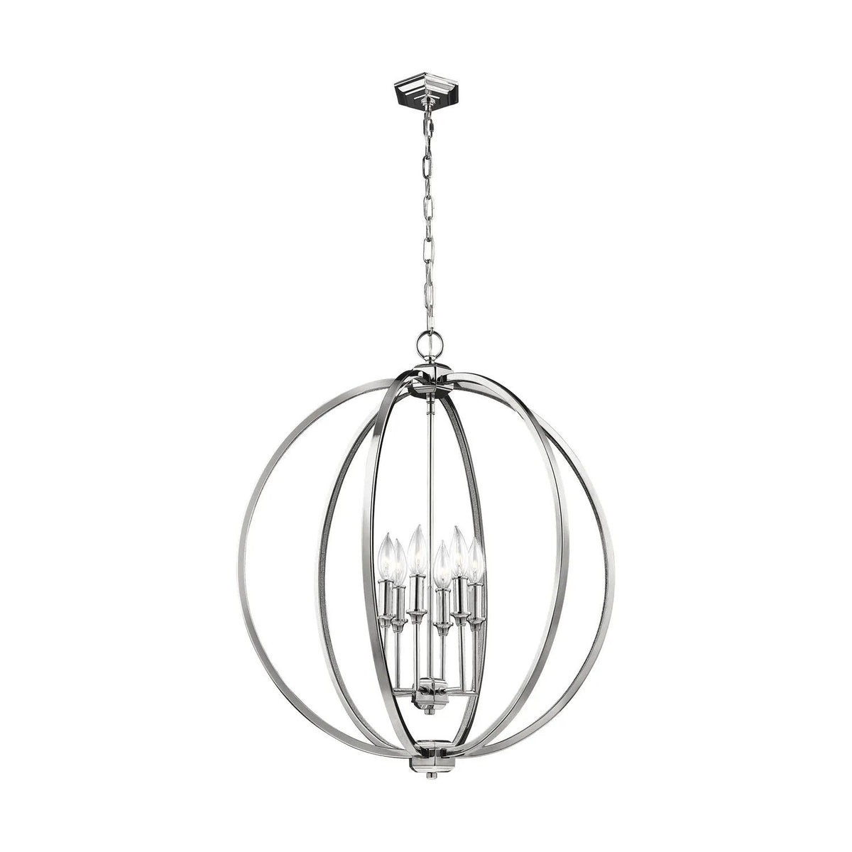 Visual Comfort Studio Collection - Corinne Pendant - F3061/6PN | Montreal Lighting & Hardware