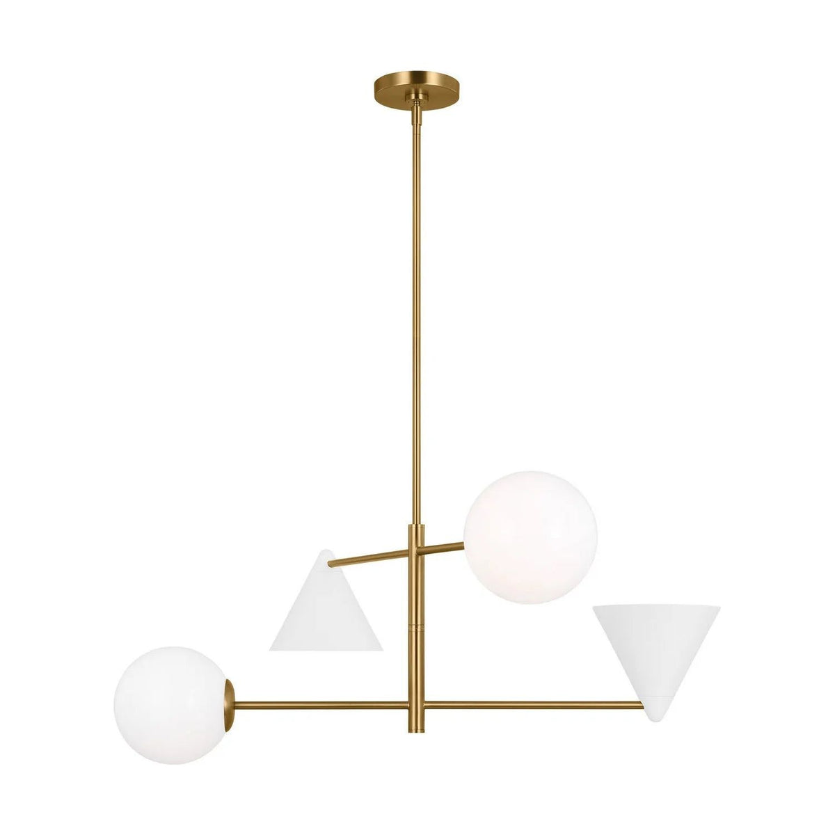 Visual Comfort Studio Collection - Cosmo Chandelier - AEC1104MWTBBS | Montreal Lighting & Hardware