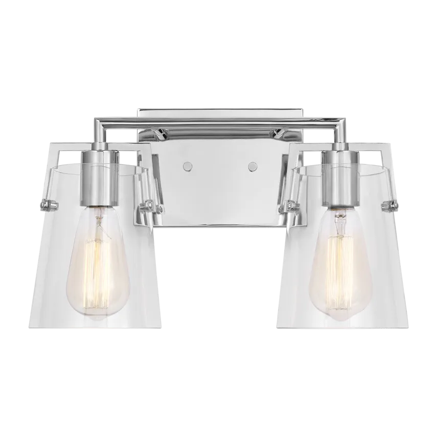 Visual Comfort Studio Collection - Crofton Bath Vanity - DJV1032CH | Montreal Lighting & Hardware