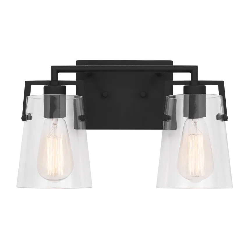 Visual Comfort Studio Collection - Crofton Bath Vanity - DJV1032MBK | Montreal Lighting & Hardware