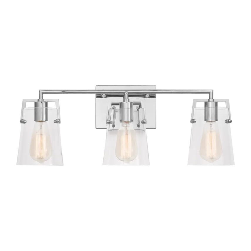 Visual Comfort Studio Collection - Crofton Bath Vanity - DJV1033CH | Montreal Lighting & Hardware