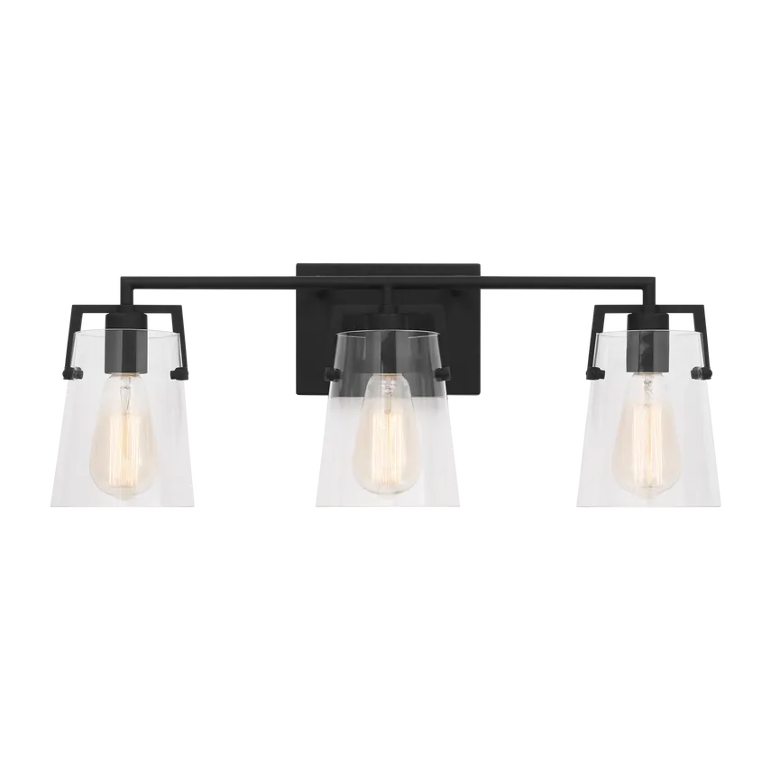 Visual Comfort Studio Collection - Crofton Bath Vanity - DJV1033MBK | Montreal Lighting & Hardware