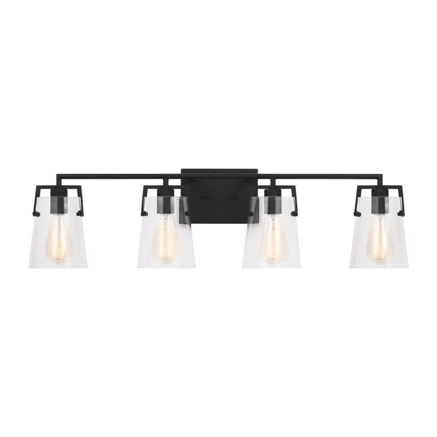 Visual Comfort Studio Collection - Crofton Bath Vanity - DJV1034MBK | Montreal Lighting & Hardware