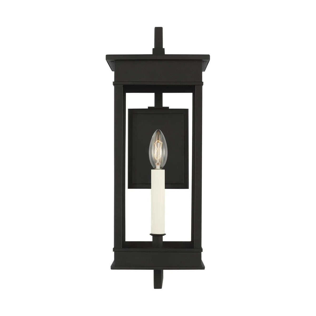 Visual Comfort Studio Collection - Cupertino Outdoor Bracket Wall Sconce - CO1451TXB | Montreal Lighting & Hardware