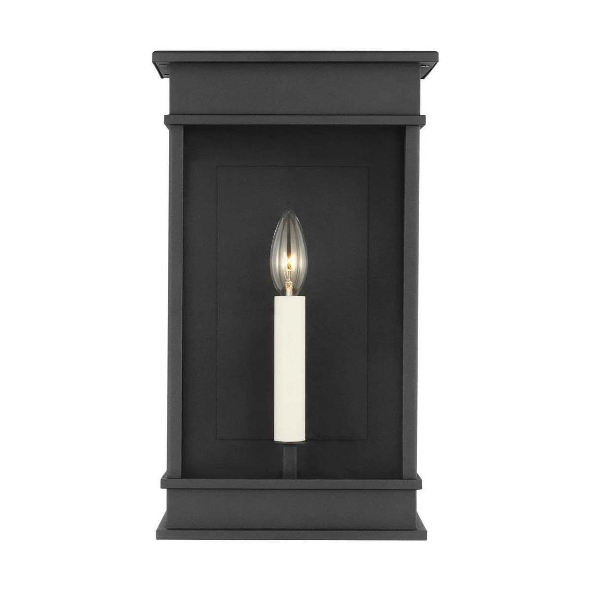 Visual Comfort Studio Collection - Cupertino Outdoor Wall Sconce - CO1511TXB | Montreal Lighting & Hardware