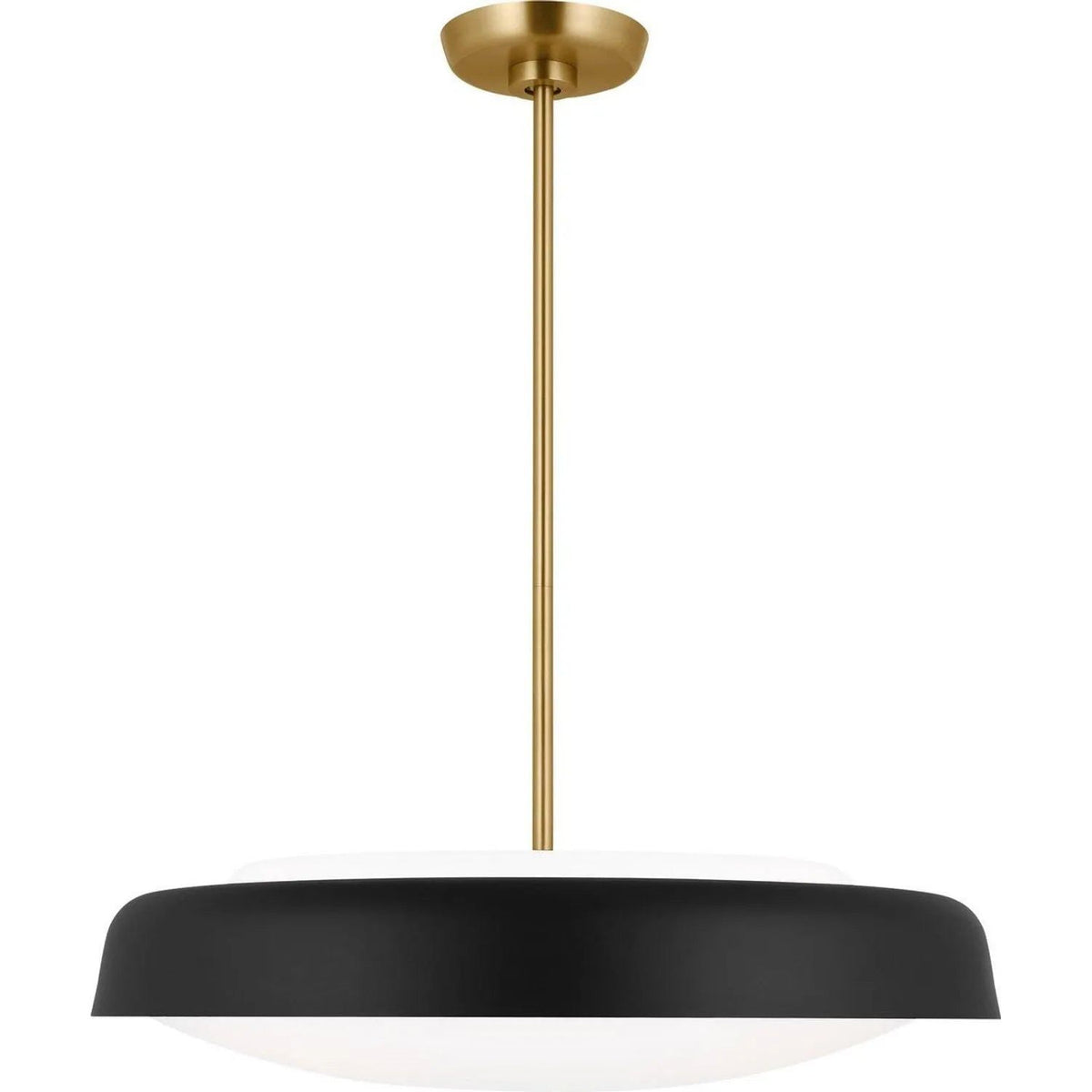 Visual Comfort Studio Collection - Draper Pendant - KSP1133MBK | Montreal Lighting & Hardware