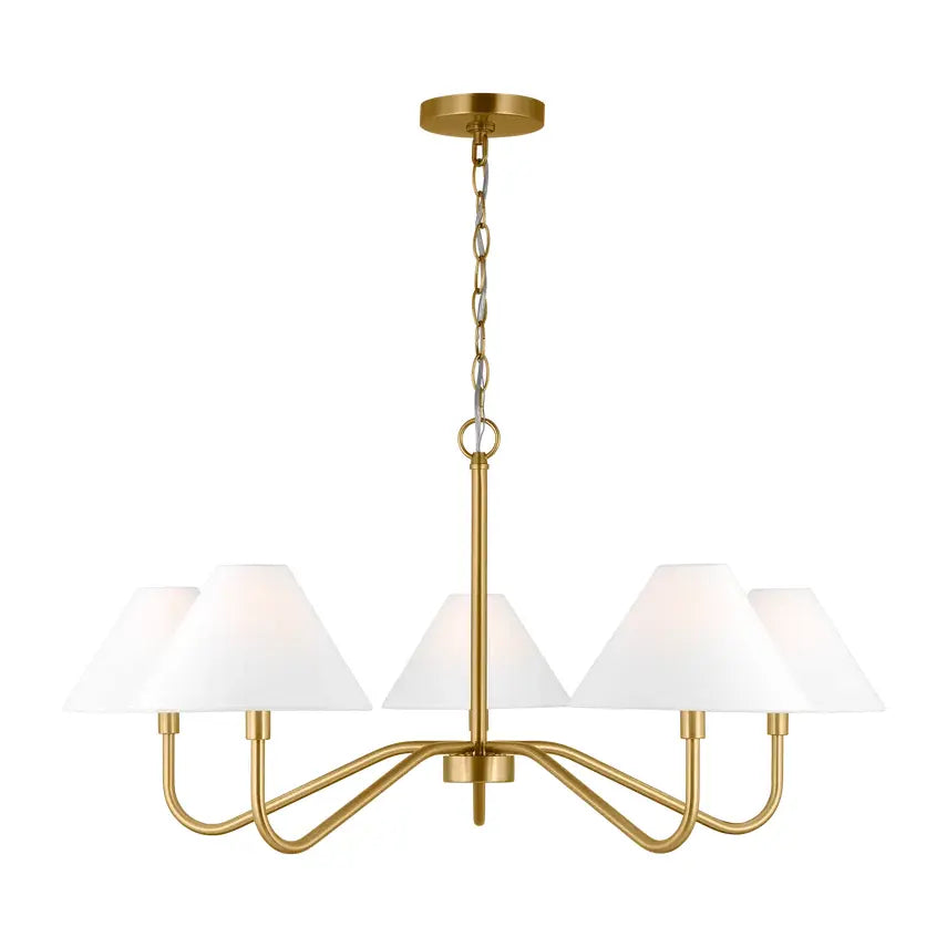 Visual Comfort Studio Collection - Eldon Chandelier - DJC1205SB | Montreal Lighting & Hardware