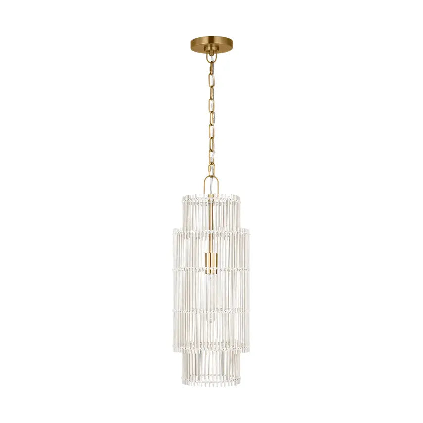 Visual Comfort Studio Collection - Elio Cylinder Pendant - EP1411BBS | Montreal Lighting & Hardware