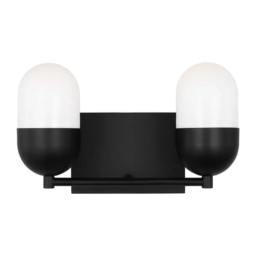 Visual Comfort Studio Collection - Foster Vanity - DJV1092MBK | Montreal Lighting & Hardware