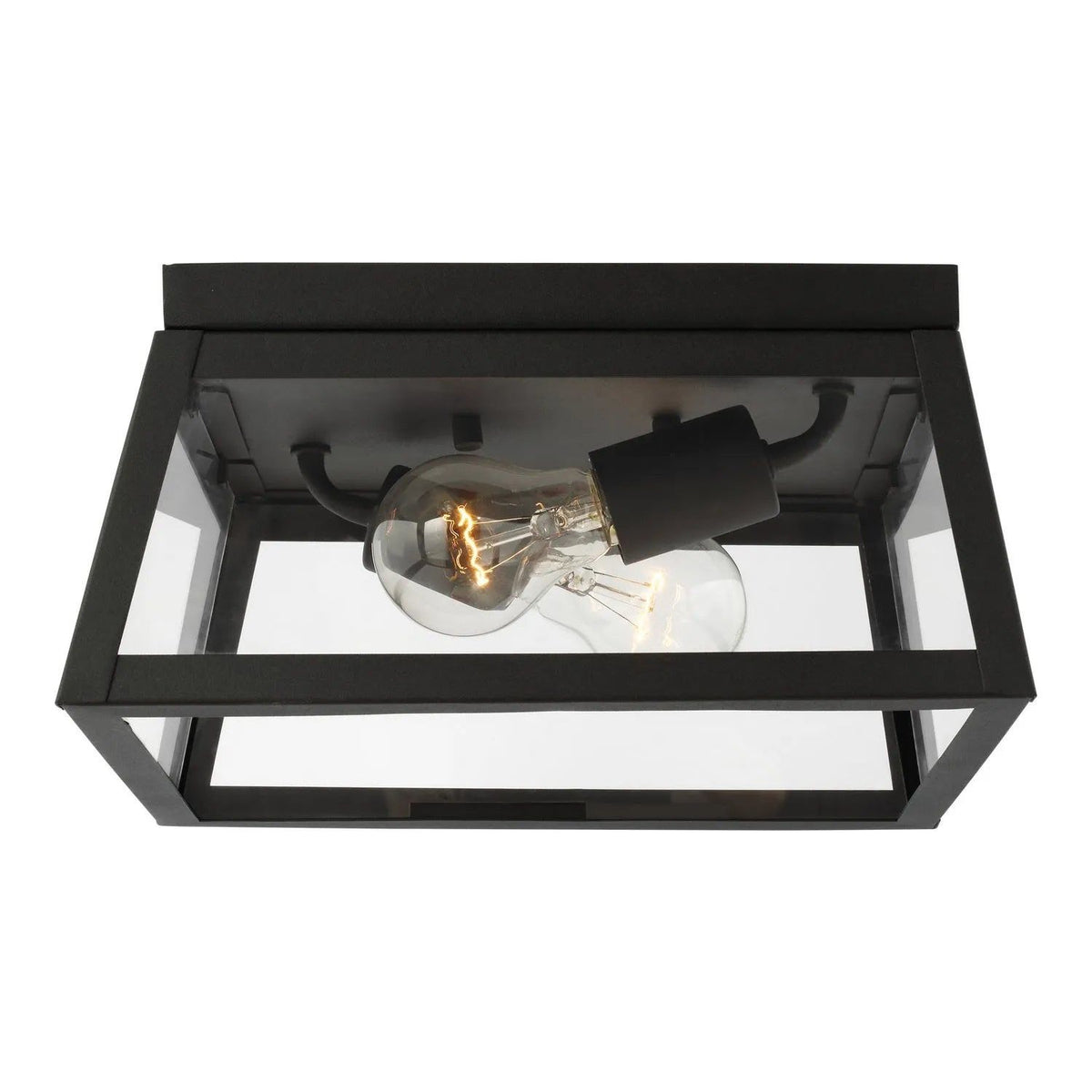 Visual Comfort Studio Collection - Founders Outdoor Flush Mount - 7848402-12 | Montreal Lighting & Hardware