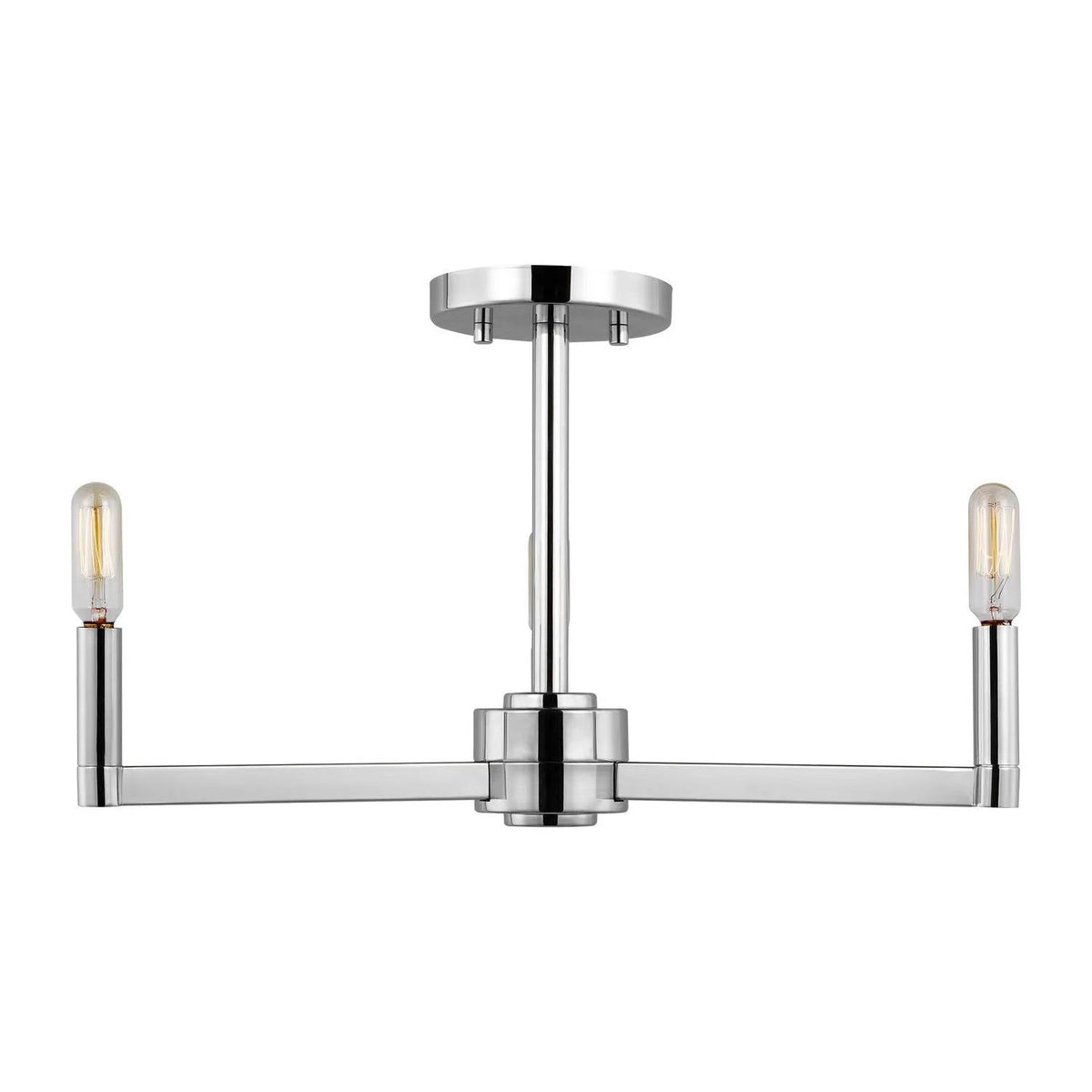 Visual Comfort Studio Collection - Fullton Semi-Flush Mount - 7764203-05 | Montreal Lighting & Hardware