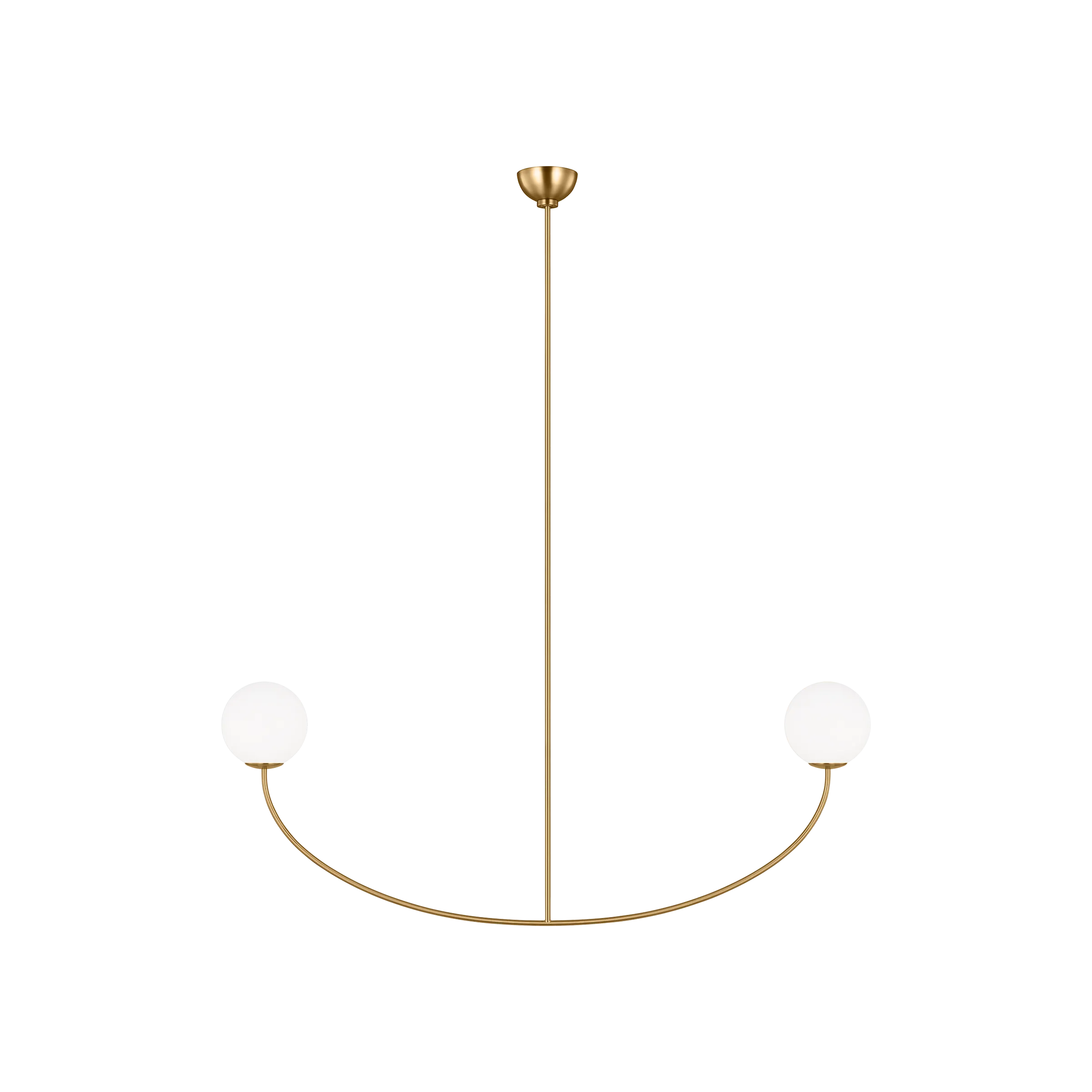 Visual Comfort Studio Collection - Galassia Linear Chandelier - AEC1042BBS | Montreal Lighting & Hardware