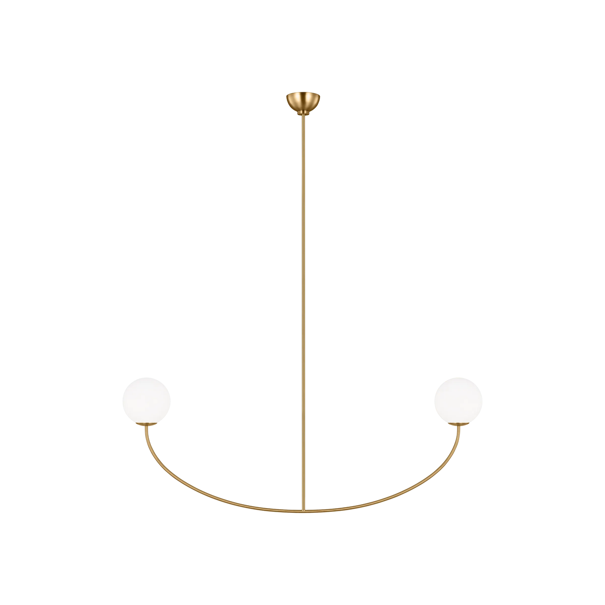 Visual Comfort Studio Collection - Galassia Linear Chandelier - AEC1042BBS | Montreal Lighting & Hardware