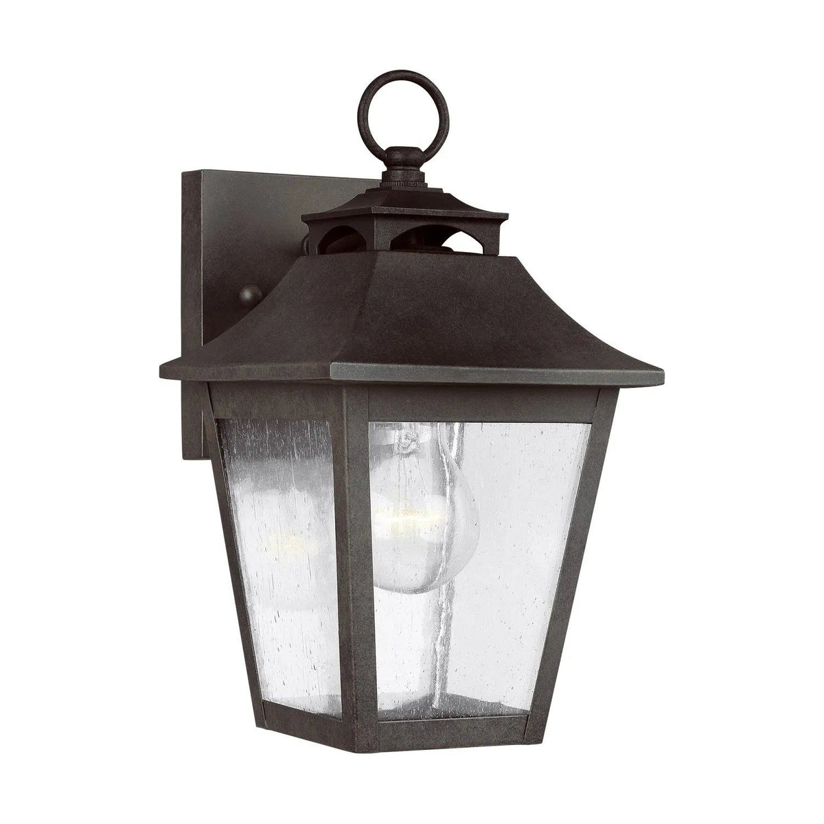 Visual Comfort Studio Collection - Galena Lantern - OL14401SBL | Montreal Lighting & Hardware