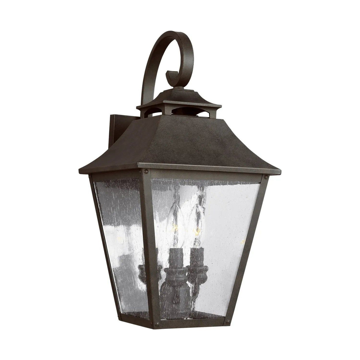 Visual Comfort Studio Collection - Galena Lantern - OL14403SBL | Montreal Lighting & Hardware