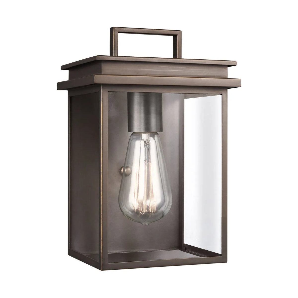 Visual Comfort Studio Collection - Glenview Outdoor Wall Lantern - OL13600ANBZ | Montreal Lighting & Hardware