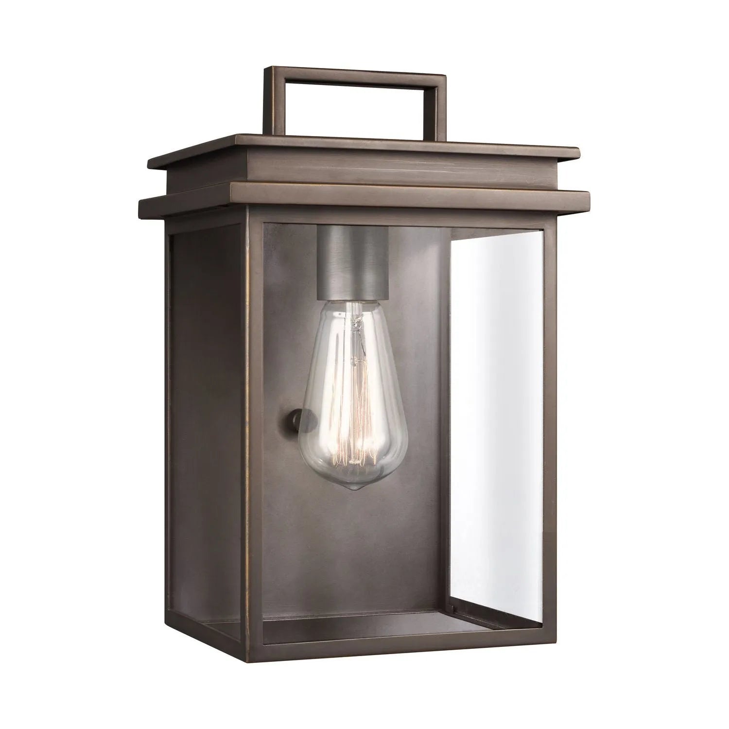 Visual Comfort Studio Collection - Glenview Outdoor Wall Lantern - OL13601ANBZ | Montreal Lighting & Hardware