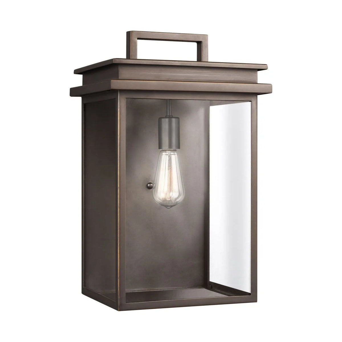 Visual Comfort Studio Collection - Glenview Outdoor Wall Lantern - OL13603ANBZ | Montreal Lighting & Hardware